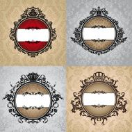 set of royal vintage frames