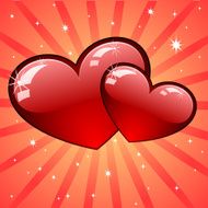 heart background N100
