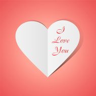 Romantic card heart of love N2