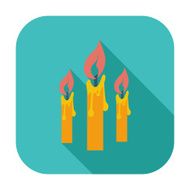 Candles single icon N2