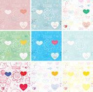 seamless pattern N2673