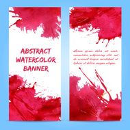 Watercolor abstract background vector illustration N3