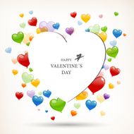 Vector Valentines Day Card N59