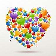 Vector Valentines Day Card N60