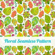 Colorful floral seamless pattern N18