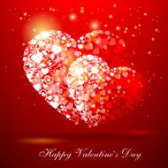Two hearts Valentine&#039;s day N11