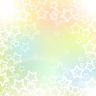 Holidays background stars and soft colors
