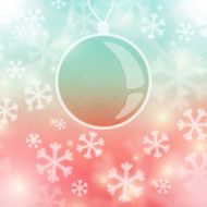 Christmas background snowflakes and soft colors N21