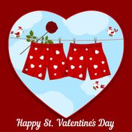 card by St Valentine&#039;s Day N4
