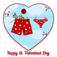 card by St Valentine&#039;s Day N5