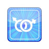 Vector version Male and female icon Eps 10 illustration
