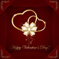 Hearts with bow N2