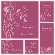 Wedding card set N2