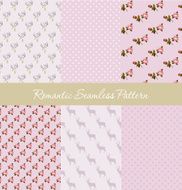 Romantic pattern set N2
