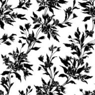 Stylish vintage floral seamless pattern N11