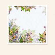 Flower Watercolor Card N17