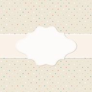 Frame on the paper background N10