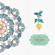 Floral decor N118