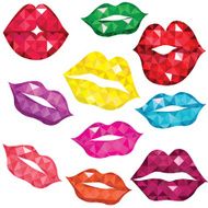 Woman gloss lip mouth kiss N2