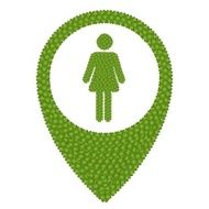 Four Leaf Clover of Woman