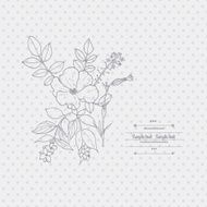 Floral decor N133