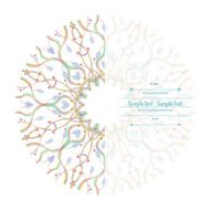 Floral card N62