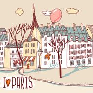 Paris urban sketch N2