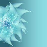 Romantic Flower vector Background N5