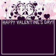 Valentine&#039;s day background N290