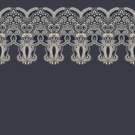 ornate floral pattern N17