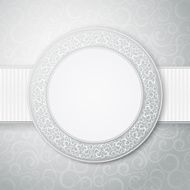 floral circle frame N4