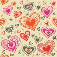 pattern with hearts 5