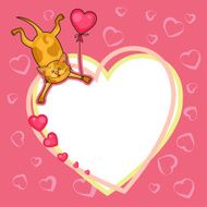 valentine day card with teddy N3