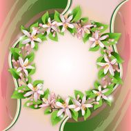 Beautiful background with flowers N2