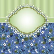 Romantic floral background N14