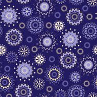 seamless pattern with magical stars