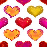 Valentine heart seamless N13