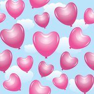 pink ballons