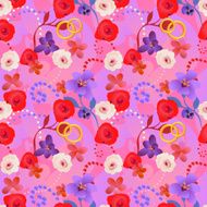 Seamless wedding pattern N7
