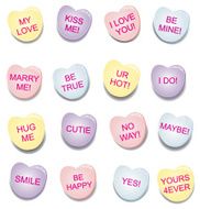 Valentine Candy Hearts N3