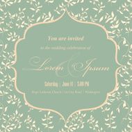 Wedding Invitation Card N122