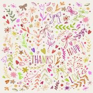 Vector Floral Illustration N15