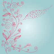 Floral background N1025