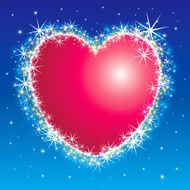 heart shiny