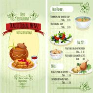 Traditional Food Menu