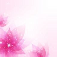 Abstract background with Flowers N20