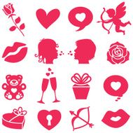 Love &amp; Romance - Icons Set