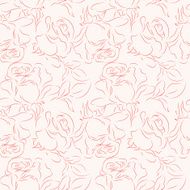 rose seamless pattern N25