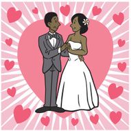 African American Wedding N3