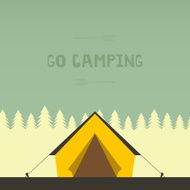 Camping Illustration N3